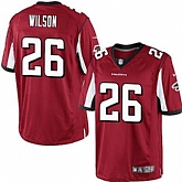 Nike Men & Women & Youth Falcons #26 Wilson Red Team Color Game Jersey,baseball caps,new era cap wholesale,wholesale hats